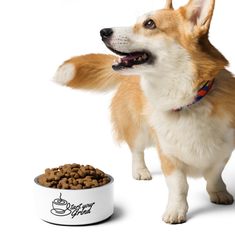 START YOUR GRIND PET BOWL